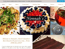 Tablet Screenshot of nonnahs.com